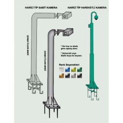 KAMERA DİREKLERİ 6 KAMERA DİREKLERİ 6