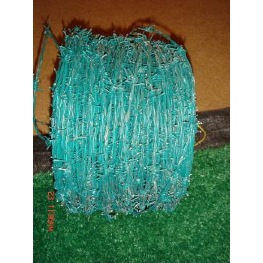 PLASTİK KAPLI DİKENLİ TEL