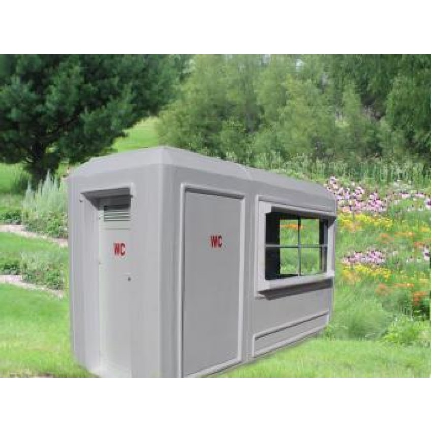 150x390 Tuvalet (WC) + Güvenlik Bekçi Kulubesi