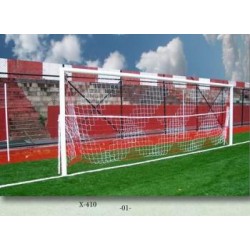 PROFESYONEL FUTBOL KALESİ METAL DİREK VE AĞI