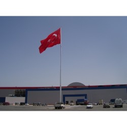 GALVANİZ BAYRAK DİREĞİ 6 GALVANİZ BAYRAK DİREĞİ 6