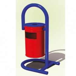 AY TİPİ BASTON AYAKLI ÇÖP KOVASI