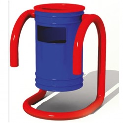 TEKLİ AY TİPİ ÇÖP KOVASI