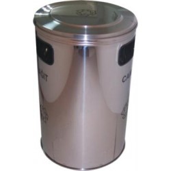 3'LÜ PASLANMAZ ÇÖP AYIRIM SİSTEMİ