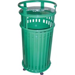 KAPAKLI PARK KAFES ÇÖP KUTUSU