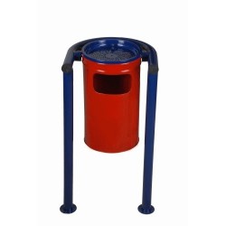 İKİ AYAKLI KAFES BAHÇE ÇÖP KOVASI