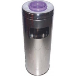 PASLANMAZ KÜLLÜKLÜ BAHÇE ÇÖP KUTUSU