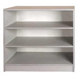 3 BÖLMELİ RAFLI DOLAP