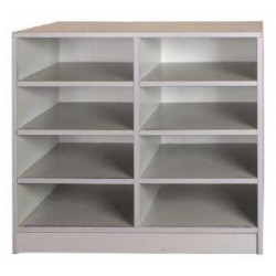 8 BÖLMELİ RAFLI DOLAP 8 BÖLMELİ RAFLI DOLAP