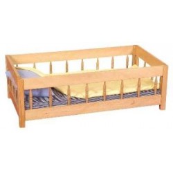 AHŞAP YATAK (KORKULUKLU) 2