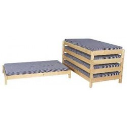 AHŞAP YATAK (İSTİFLENEBİLİR)