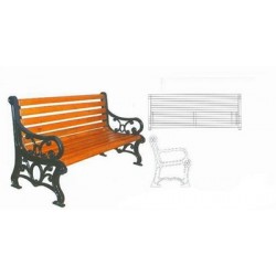 DÖKÜM FERFORJE AYAKLI BANK