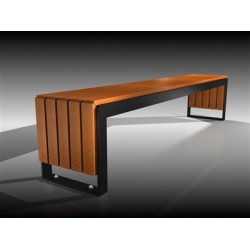 MODERN MOTİFLİ AHŞAP BANK