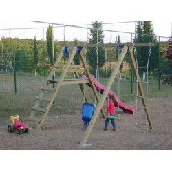 AHŞAP KAYDIRAKLI SET SALINCAKLI AHŞAP KAYDIRAKLI SET SALINCAKLI